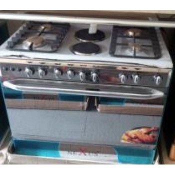 Nexus 4-Burner-2 Electric gas-cooker 60x90